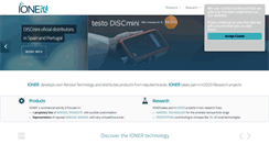 Desktop Screenshot of ioner.eu