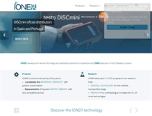 Tablet Screenshot of ioner.eu